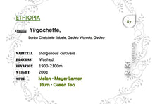 Load image into Gallery viewer, Ethiopia-Yirgacheffe Banko Chelchele Washed