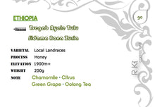 Load image into Gallery viewer, Ethiopia-Tsegab Ayele Tulu-Sidama Bona Zuria Honey