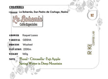 Load image into Gallery viewer, Colombia-La Bohemia Geisha Washed