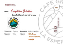 Load image into Gallery viewer, Café Granja La Esperanza-Competition Selection-Cerro Azul Geisha Hybrid Washed