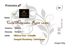 Load image into Gallery viewer, Panama-TNT x Talamanca-Cold November Rain Geisha Natural Lot 808