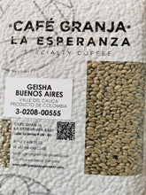 Load image into Gallery viewer, Café Granja La Esperanza-La Esperanza-Geisha BUENOS AIRES HW