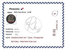 Load image into Gallery viewer, Panama-Janson Farm Lot 268 Natural Geisha 100g