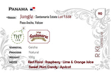 Load image into Gallery viewer, Panama-TNT x Santamaria-Jungle Geisha Natural Lot T558