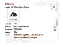 Load image into Gallery viewer, Ethiopia-Alo Coffee-Alo Village Mosto Natural 74158