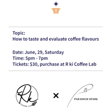 Load image into Gallery viewer, Paradigm Spark-Tasting and sensory session ticket