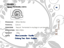 Load image into Gallery viewer, Colombia-Granja Paraiso 92- Rum Aged Caturra Natural