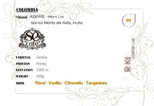 Load image into Gallery viewer, Colombia-ADORE-Santa Maria De Asis- Geisha Honey