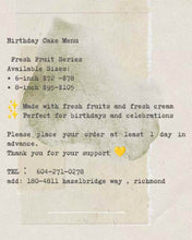 Cargar imagen en el visor de la galería, Birthday Cake Pre-Order