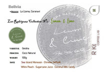 Load image into Gallery viewer, Bolivia-Los Rodriguez Collection Nº2-Lemon &amp; Lime Geisha Coco Natural
