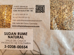 Café Granja La Esperanza-Competition Lot-Sudan Rume Natural