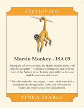 Load image into Gallery viewer, Bolivia-Finca Isabel 2026 Auction Lot Martin Monkey ISA-09 Geisha Washed
