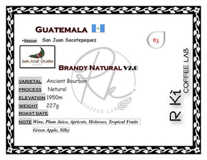 GUATEMALA San Jose Ocana Brandy Natural-227g