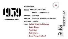 Load image into Gallery viewer, Colombia-Café 1959-Caturron-Carbonic Maceration Natural 227g
